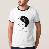 空気力学の禅 Tシャツ (正面)