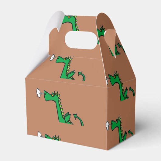 空気呼吸緑の竜 フェイバーボックス (正面サイド)