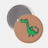 空気呼吸緑の竜 マグネット (正面/裏面)