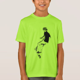 空気得だ！ – スタントスクーターのトリック Tシャツ