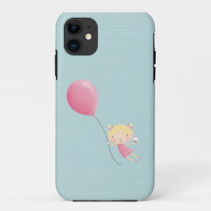 空気携帯電話カバーの誕生日の女の子 iPhone 11 ケース