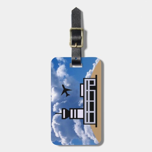 空気旅行者 ラゲッジタグ (正面縦)