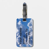 空気旅行者 ラゲッジタグ (裏面縦)