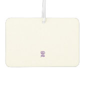 空気清流ドラゴンカップルのハート愛の尾 カーエアーフレッシュナー (裏面)