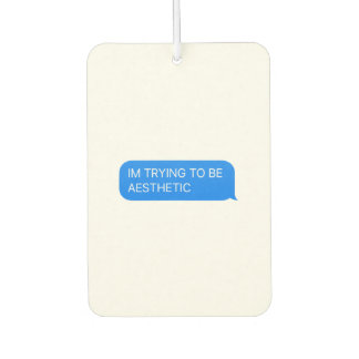 空気清浄な美学 カーエアーフレッシュナー