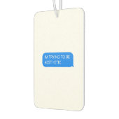 空気清浄な美学 カーエアーフレッシュナー (左)