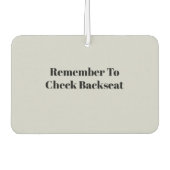 空気清浄機 カーエアーフレッシュナー (正面)