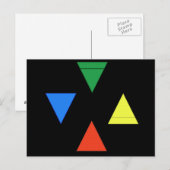 空気火水地球 ポストカード (正面/裏面)