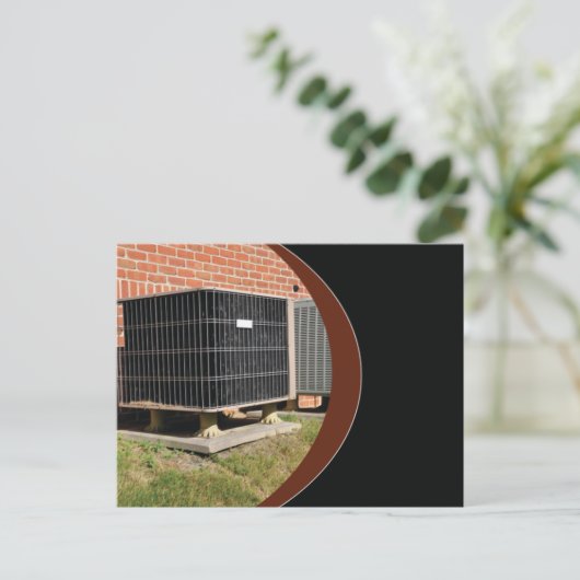 空気調和機 ポストカード (スタンド正面)
