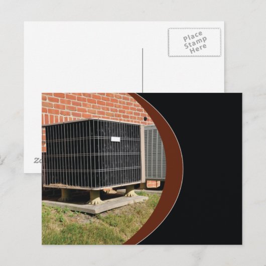 空気調和機 ポストカード (正面/裏面)