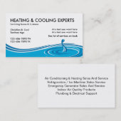 空気調節サービス 名刺 (正面/裏面)