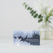 空気霜の降りた調和専門冷却圧縮機 名刺 (スタンド正面)