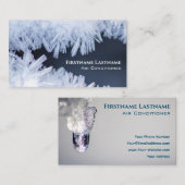 空気霜の降りた調和専門冷却圧縮機 名刺 (正面/裏面)