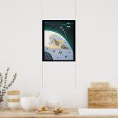 「空気（エルテの後）」 ポスター (キッチン)