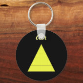 空気 キーホルダー (正面)