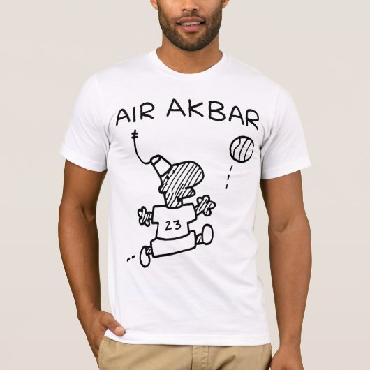 空気Akbar Tシャツ (正面)