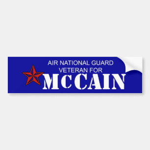空気McCainのバンパーステッカーのためのNat.監視獣医 バンパーステッカー