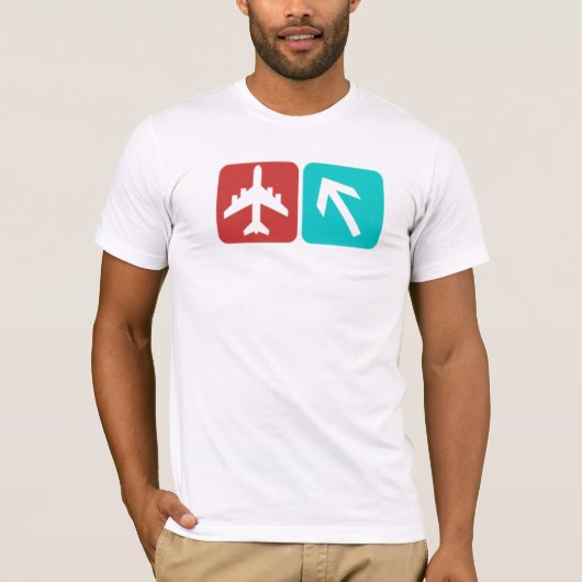 空港こうすれば Tシャツ (正面)