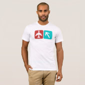 空港こうすれば Tシャツ (正面フル)