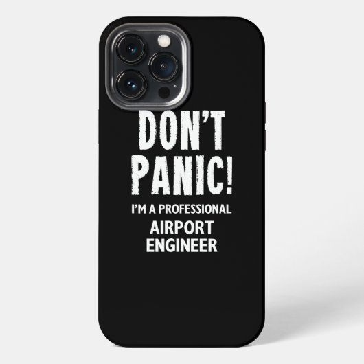 空港エンジニア iPhoneケース (裏面)