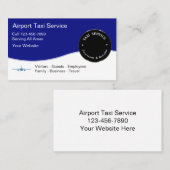 空港タクシーサービス名刺 名刺 (正面/裏面)