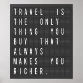 空港デジタルパネルノベルティ旅行ポスター ポスター (正面)