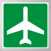 空港ハイウェイサイン ポスター (正面)