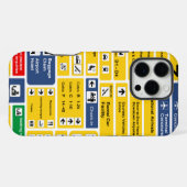 空港方向案内看板 iPhoneケース (裏面横)