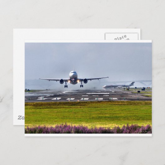 空港行為 ポストカード (正面/裏面)