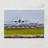 空港行為 ポストカード (正面)