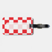 空港赤いレジ係の印 ラゲッジタグ (裏面横)