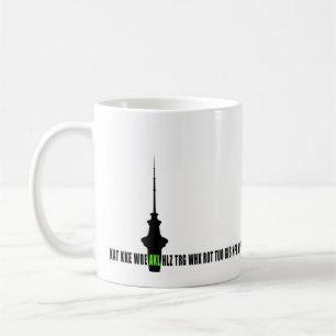 空港都市名コード-オークランド コーヒーマグカップ