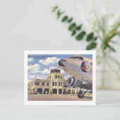 空港，ジャクソンビル，フロリダ州，ヴィンテージ ポストカード (スタンド正面)