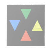 空火水地 ノートパッド (正面)