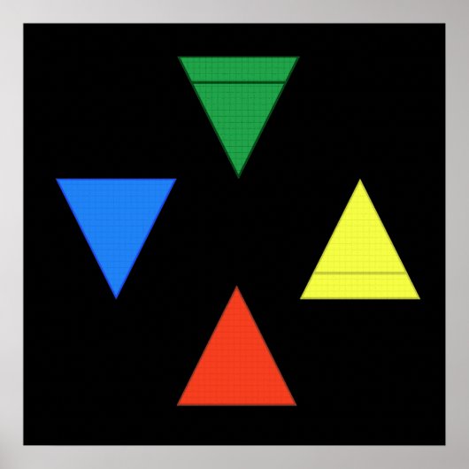 空火水地 ポスター (正面)