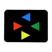 空火水地 マグネット (横)