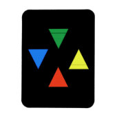 空火水地 マグネット (縦)