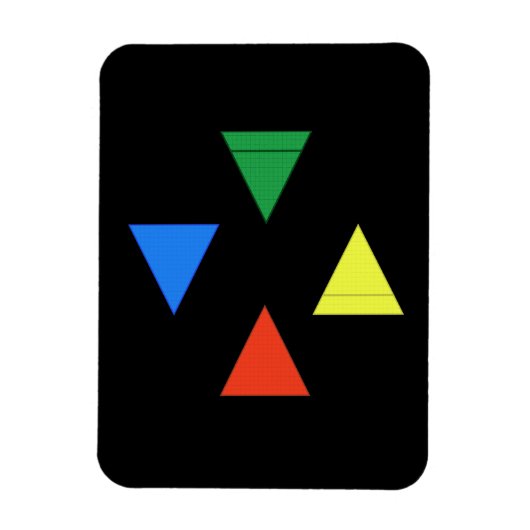 空火水地 マグネット (縦)