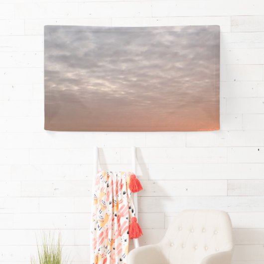 空独身のの旗の雲 横断幕 (インサイチュ)