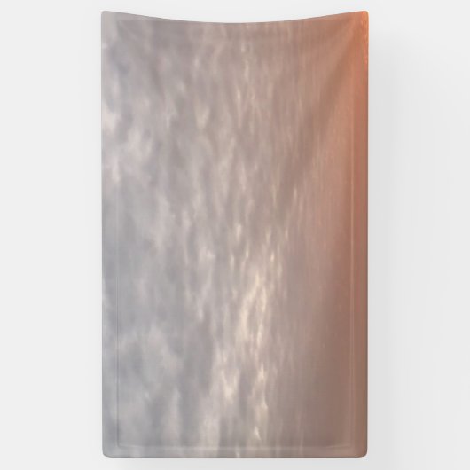 空独身のの旗の雲 横断幕 (縦)