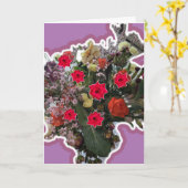 空白のすべての行事 カード (黄色い花)