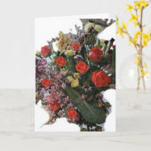 空白のすべての行事 カード (黄色い花)