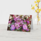 空白のすべての行事 カード (黄色い花)