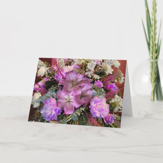 空白のすべての行事 カード (正面)