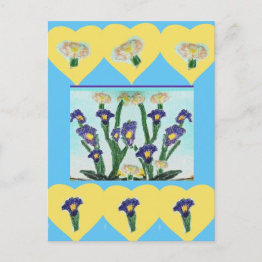 空白のすべての行事 ポストカード (正面)