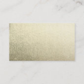 空白のでグランジな金属のデザインの名刺 名刺 (裏面)