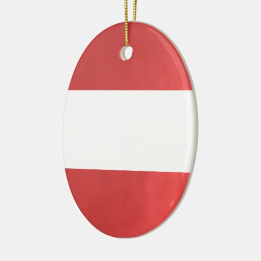 空白のでストライプなテンプレートDIYはTXTのイメージのイベントの名前を加えます セラミックオーナメント (左)