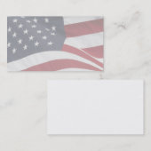 空白ので愛国心が強い名刺 名刺 (正面/裏面)