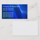 空白ので明白な名刺 名刺 (正面/裏面)