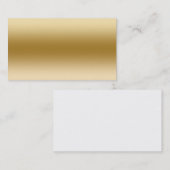 空白ので明白な名刺 名刺 (正面/裏面)